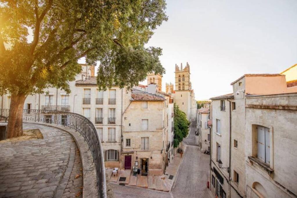 Charmant Studio Beaux Arts Avec Clim Et Terrasse Daire Montpellier Dış mekan fotoğraf